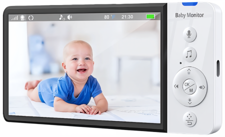 CARCAM WiFi Baby Monitor Camera (CCABM720S)