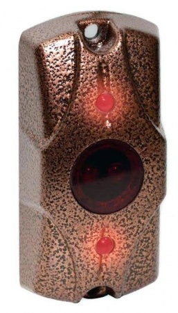 Бесконтактная/сенсорная кнопка выхода ЦИКЛОП ИК (медный антик)