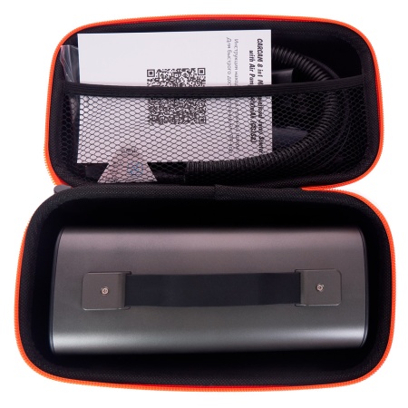 CARCAM 8in1 Jump Starter+Air Pump+Vacuum Cleaner+Tire Pressure+Blower+Power Bank+Led Light 10000mAh(CCMJS8)