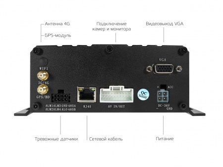 CARCAM MVR4444 4G GPS