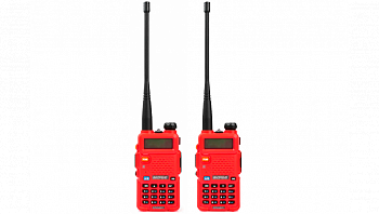 Baofeng UV-5R - RED 2шт.