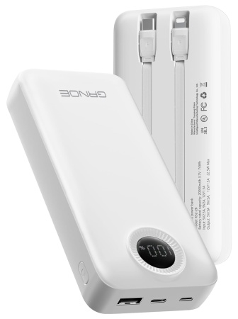 Xiaomi Grnoe Power Bank 20000mah (K52-26) White