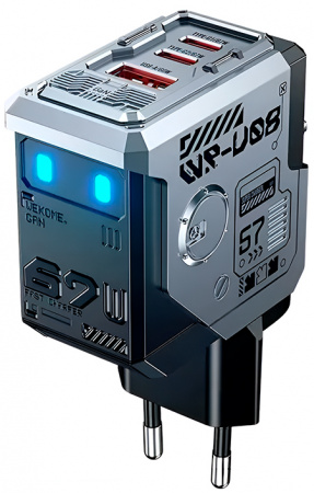 Wekome Navigator Series 67W GaN Charger (WP-U08) EU Silvery