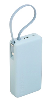 Xiaomi Mi Power Bank With Cable USB-C 20000mAh 67W (PB2067) Light Blue